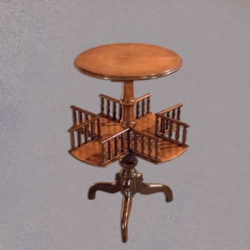 Victorian Wine Table/bookshelf, C.1850