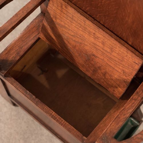 fig 3. Antique Oak Hall Stand Edwardian c1910