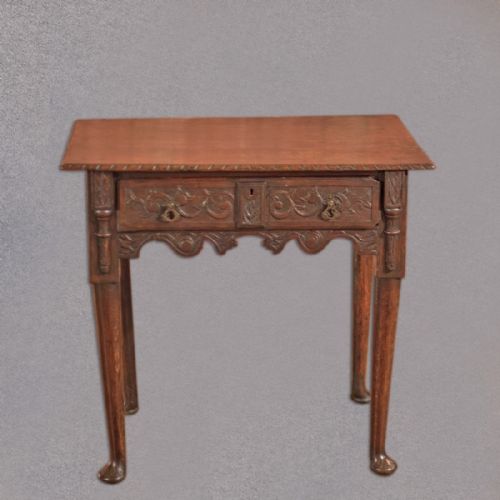 fig 1. Georgian Provincial Oak Table, c.1750
