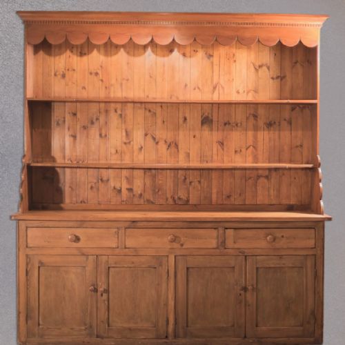 fig 1. Victorian Large Pine Dresser, c.1875
