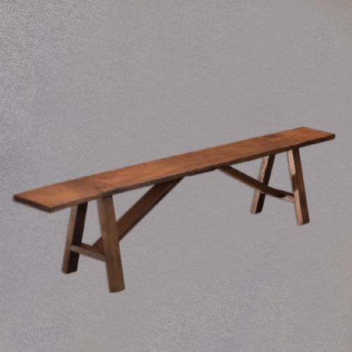 Late Victorian Country Kitchen Bench