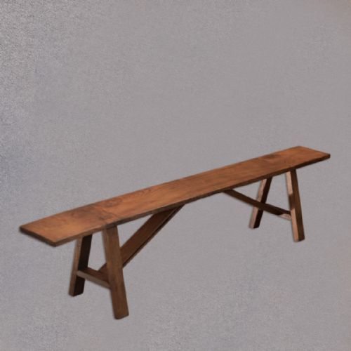 fig 1. Late Victorian Country Kitchen Bench