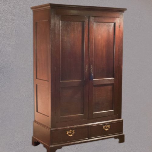 Georgian Panelled Wardrobe, C.1800