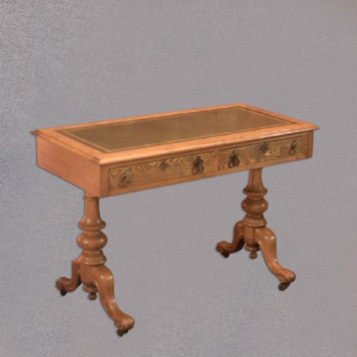 fig 2. Victorian Ash Writing Table, c.1870