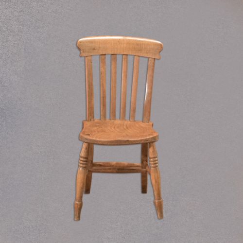 fig 1. Victorian Elm Station Chair, c.1850