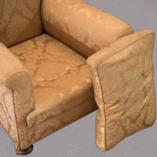 fig 3. Edwardian Armchair & Footstool, c.1910