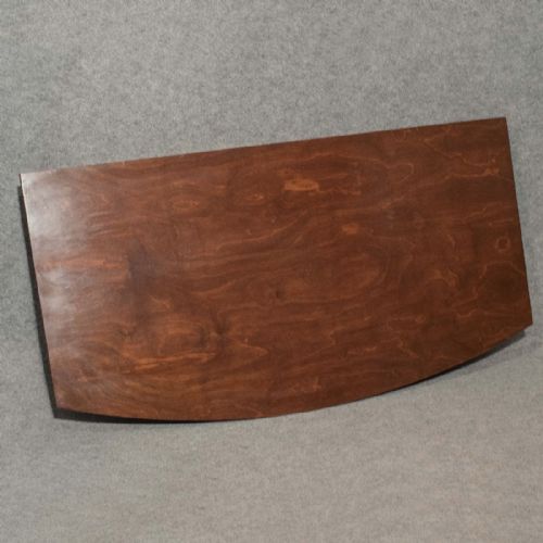 fig 4. Antique Bow Front Large Cabinet Linen Press Quality Flame Mahogany English c1870