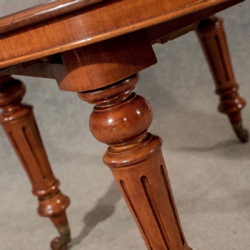 fig 5. Antique Dining Table Large Extending Seats From 4 - 10 Victorian Mahogany c1870