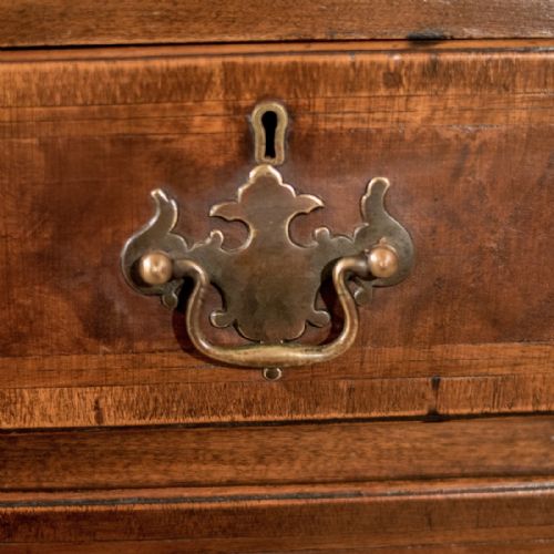 fig 3. Antique Bureau Writing Desk Mahogany Edwardian English Quality Interior c1910