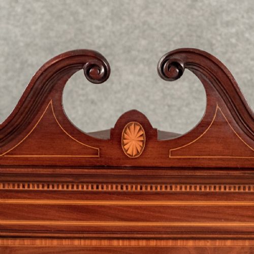 fig 2. Antique Corner Display Cabinet Astragal Glazed Quality Victorian Mahogany c1900