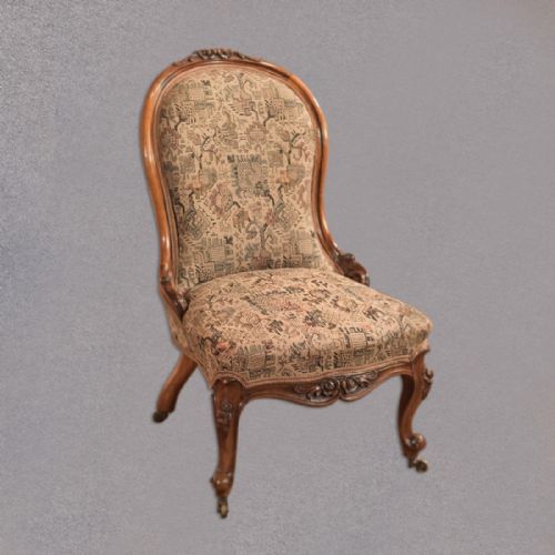 fig 2. Regency Antique Chair, English Walnut c1820