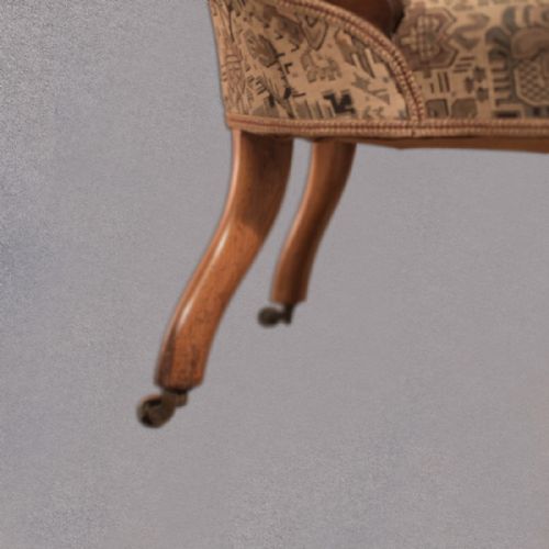 fig 3. Regency Antique Chair, English Walnut c1820