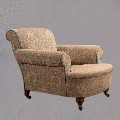 Victorian Armchair, Antique Club Chair C1880