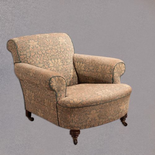 fig 2. Victorian Armchair, Antique Club Chair c1880