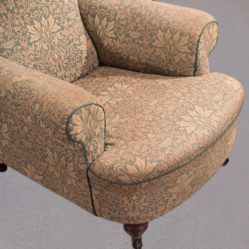 fig 3. Victorian Armchair, Antique Club Chair c1880