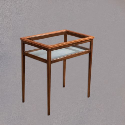 Antique Bijouterie Table, Edwardian Display Case