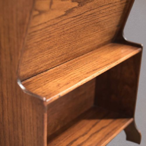 fig 2. Antique Magazine Rack, Edwardian Bookcase