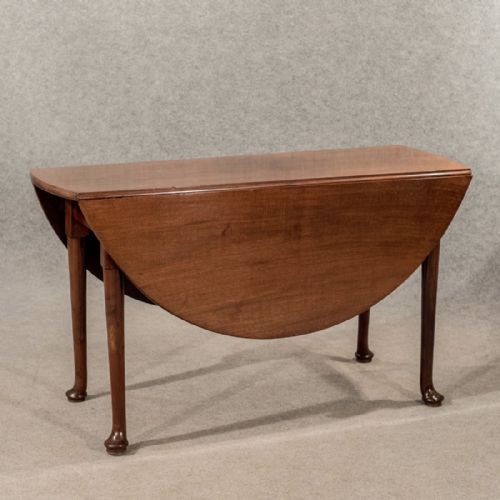 fig 3. Antique Dining Table Drop Leaf Gate Leg English Georgian Quality Mahogany c1800