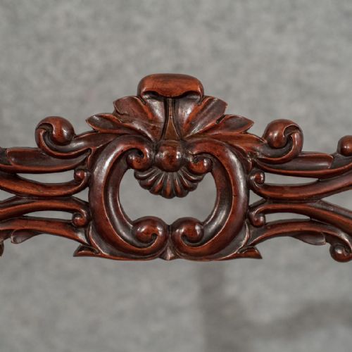 fig 4. Antique Pair William IV Dining Elbow Hall Carver Chairs Quality Mahogany c1835