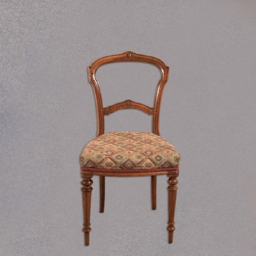 fig 2. Set of 6 Antique Dining Chairs, Aesthetic Movement