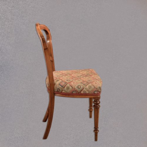 fig 4. Set of 6 Antique Dining Chairs, Aesthetic Movement