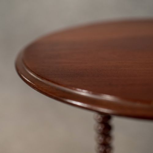 fig 1. Antique Lamp Table Edwardian
