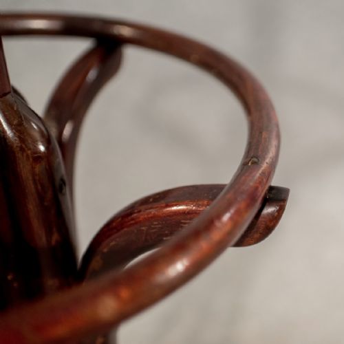 fig 2. Antique Bentwood Coat Hat Stick Hall Stand English Edwardian c1910
