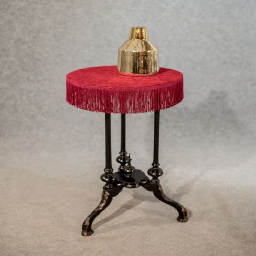 Antique Gypsy Tripod Table Lamp Side Wine Aesthetic Movement - Victorian C1890