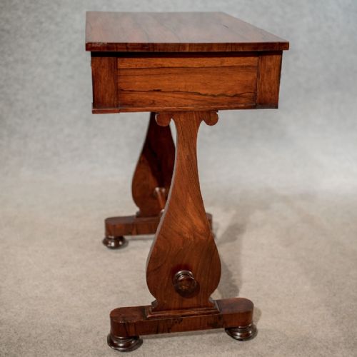 fig 4. Antique Side Table English Regency Period Quality Rosewood c1820