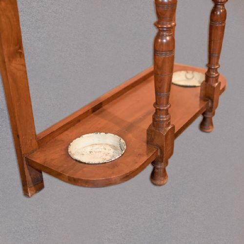 fig 2. Antique Hall Stand, Edwardian Walnut c.1910
