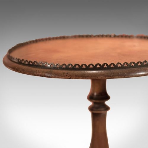 fig 1. Antique Club Table, Regency Walnut c.1820