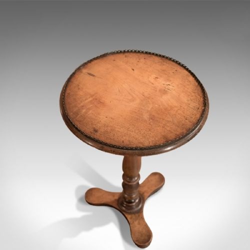 fig 3. Antique Club Table, Regency Walnut c.1820