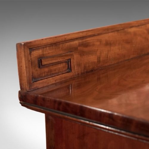 fig 3. Large William IV Antique Pedestal Sideboard in Mahogany c.1835
