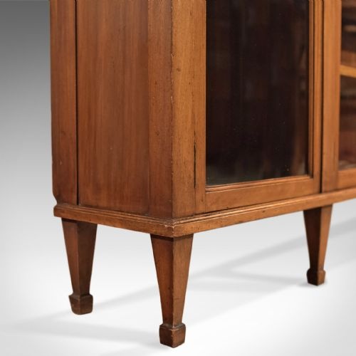 fig 2. Antique Bookcase, Large, Glazed, Edwardian c.1910