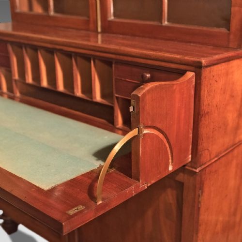 fig 4. Antique Secretaire Bookcase, Late Georgian c.1790