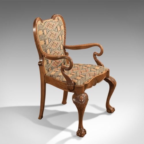 fig 3. Antique Dining Chairs, French Set of Six C19th