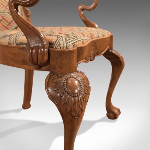 fig 6. Antique Dining Chairs, French Set of Six C19th