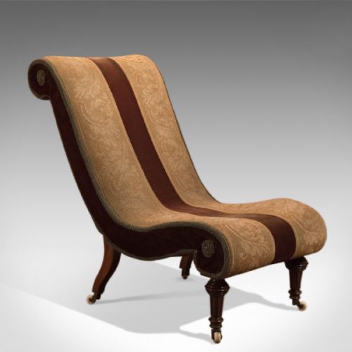 Antique Salon Chair, Victorian C1850