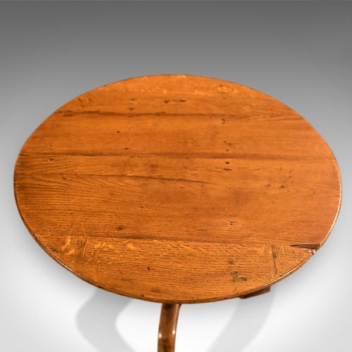 fig 2. Antique Side Table, Georgian, Oak