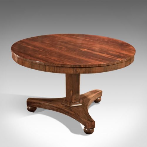 Antique Breakfast Table, Regency, Rosewood C.1820
