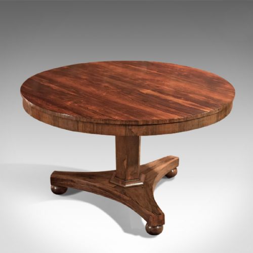 fig 1. Antique Breakfast Table, Regency, Rosewood c.1820