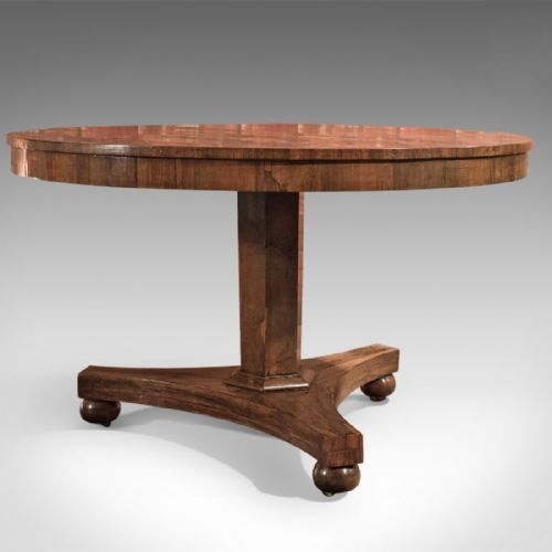 fig 2. Antique Breakfast Table, Regency, Rosewood c.1820