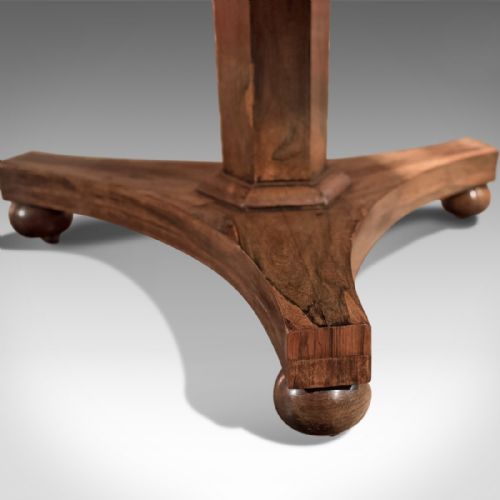 fig 3. Antique Breakfast Table, Regency, Rosewood c.1820