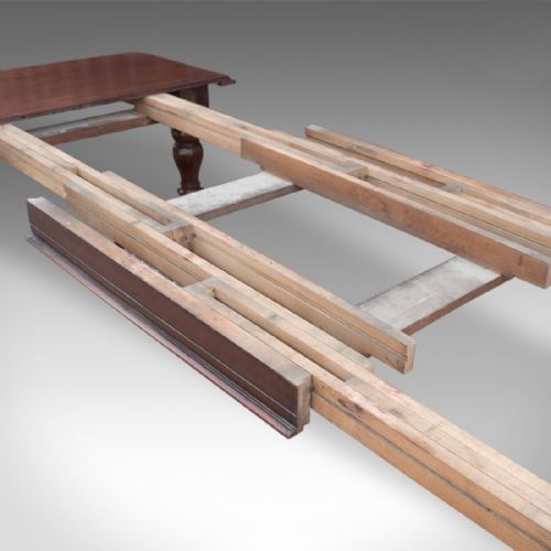 fig 2. Large Antique Extending Dining Table, Victorian c.1870