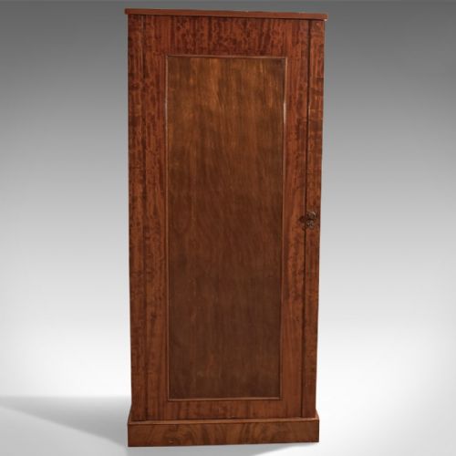 fig 1. Antique Hall Cupboard, Victorian Mahogany Wardrobe c.1900