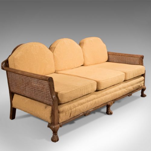 fig 5. Antique Conservatory Suite, Edwardian Bergere c.1910