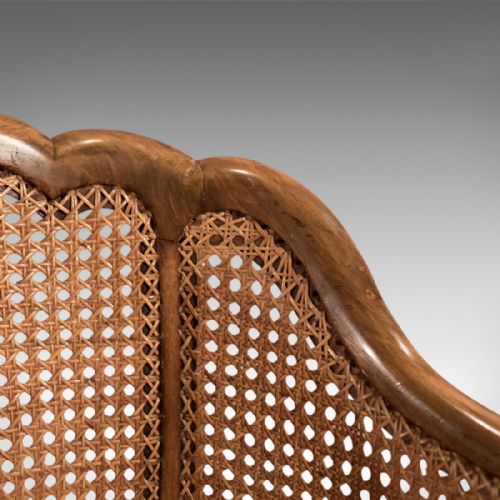 fig 3. Antique Pair of Chairs, Edwardian, Bergere, Conservatory c.1910