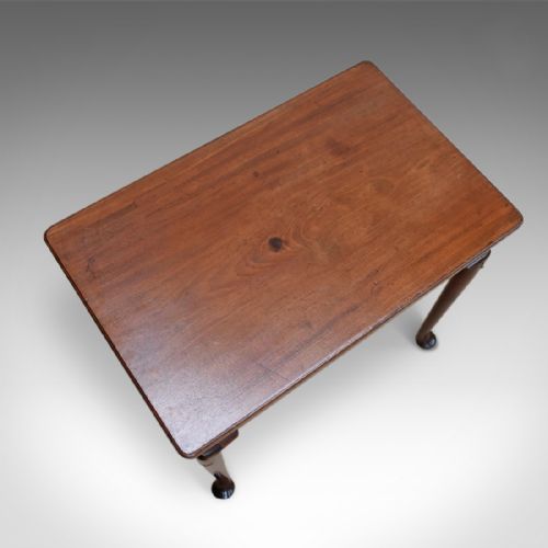 fig 1. Antique Side Table, Early Georgian, Walnut c.1750