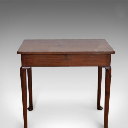 fig 2. Antique Side Table, Early Georgian, Walnut c.1750