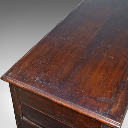 fig 2. Antique Mule Chest, Late Georgian, Oak Trunk, English C.1800